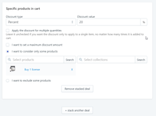 Load image into Gallery viewer, 10% off A + 20% off B