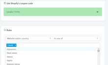 Load image into Gallery viewer, Discount by Country