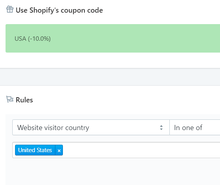 Load image into Gallery viewer, Discount by Country