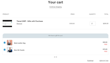 Load image into Gallery viewer, Tiered GWP - Gifts with Purchase