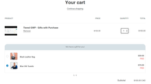 Load image into Gallery viewer, Tiered GWP - Gifts with Purchase