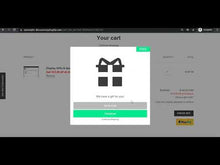 Load and play video in Gallery viewer, Gift triggered by code
