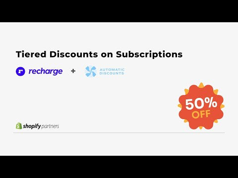 Discounts for subscriptions